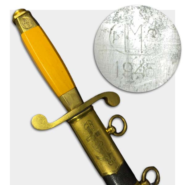 Кортик военно-морской образца 1940 года СССР (Без кнопочный)