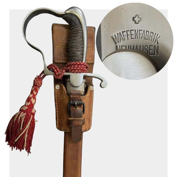 Swiss Police saber “Basel” type 1874-1937.