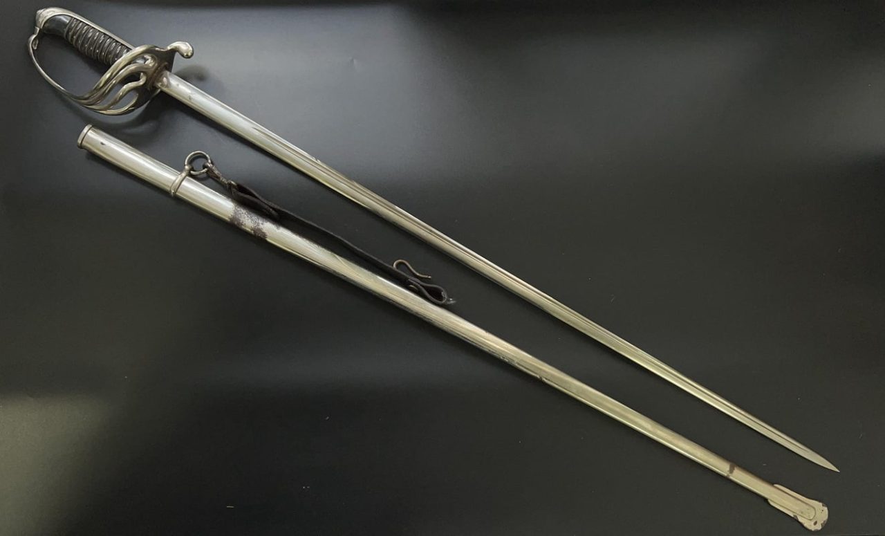 Французский офицерский пехотный палаш 1882 года