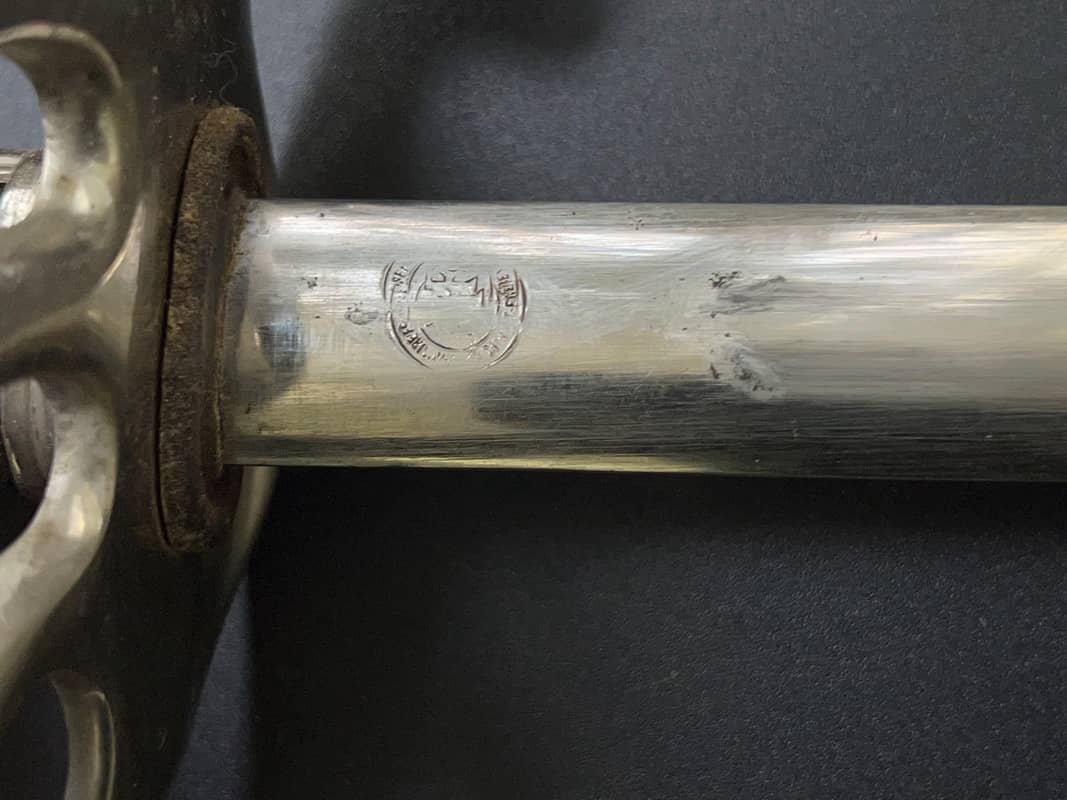 Французский офицерский пехотный палаш 1882 года