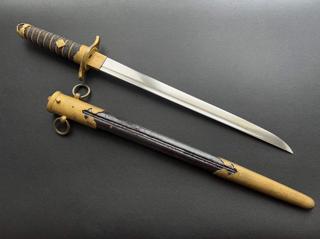 Японский Кортик Младшего Чиновника Генерал-Губернаторства Формоза Образца 1911 года