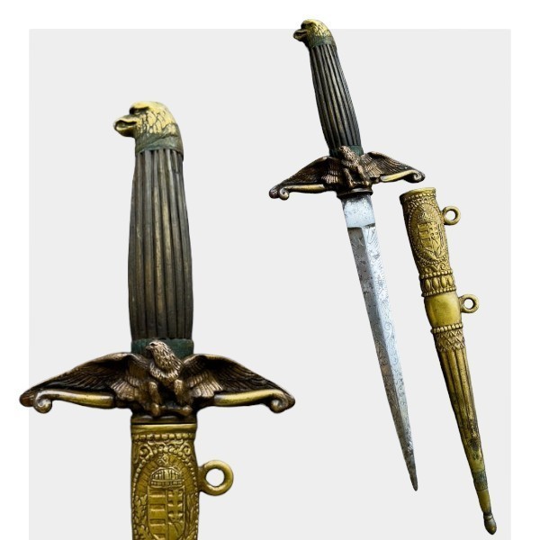 Офицерский кортик Королевских ВВС Венгрии 1932 года