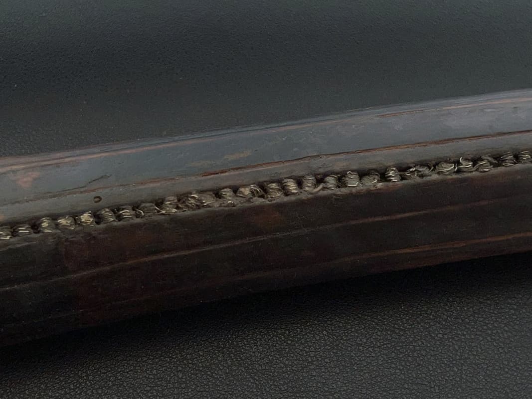 Ятаган с надписями Серебром и Золотом 18 века