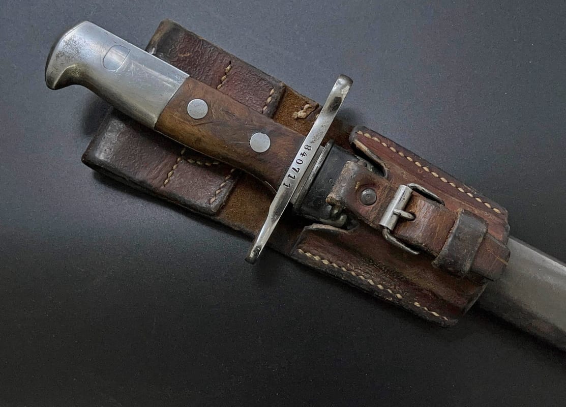 Штык-тесак саперный образца 1914 года к карабину системы Шмидта-Рубина.