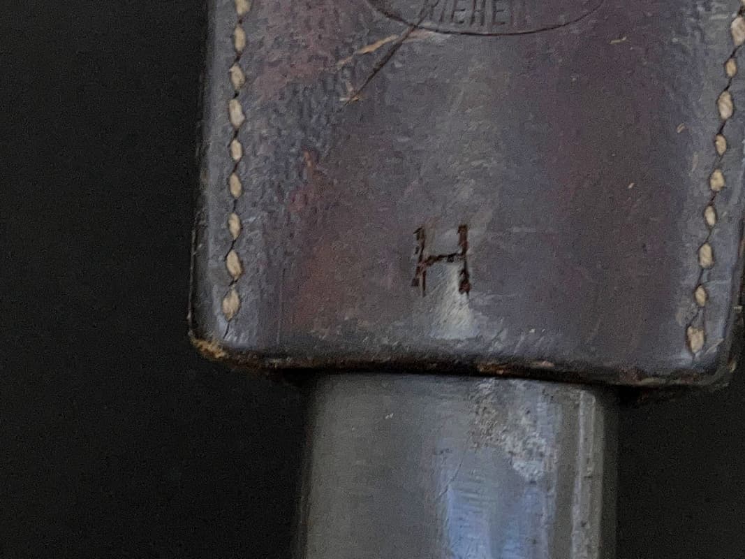 Штык-тесак саперный образца 1914 года к карабину системы Шмидта-Рубина.