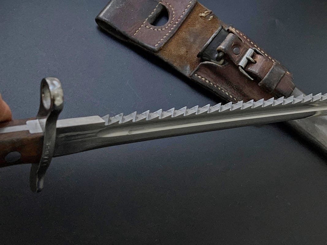 Штык-тесак саперный образца 1914 года к карабину системы Шмидта-Рубина.