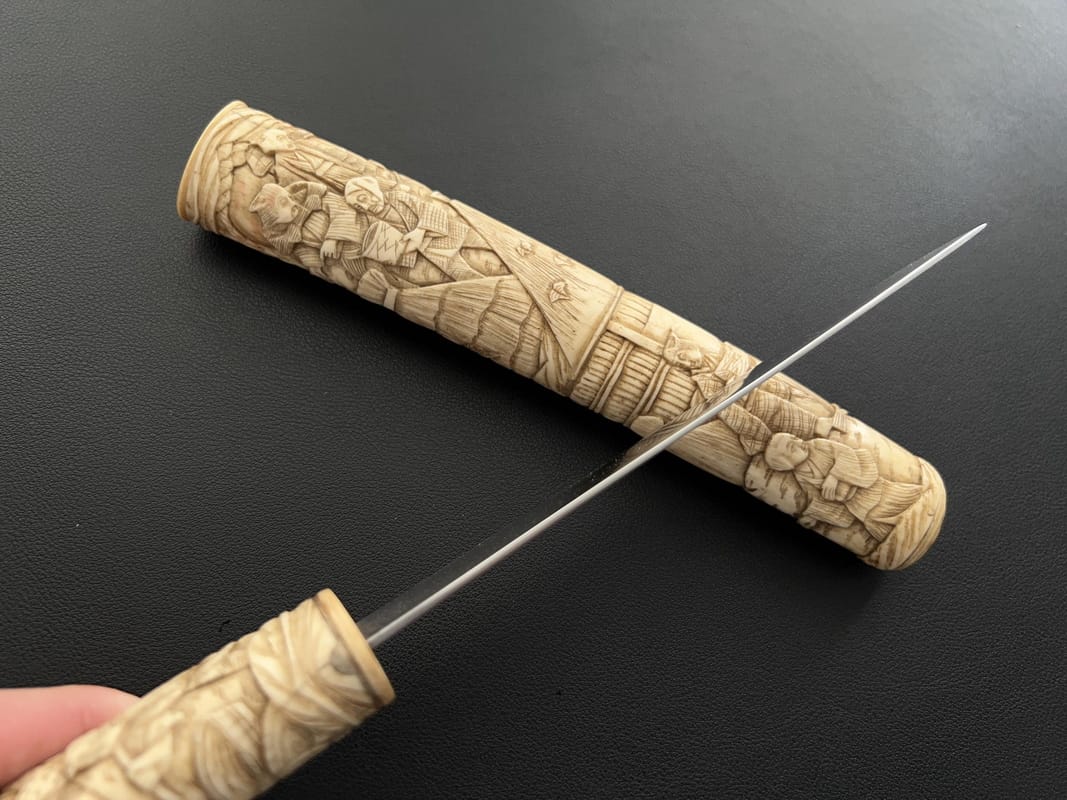 Японский нож Танто ХХ века