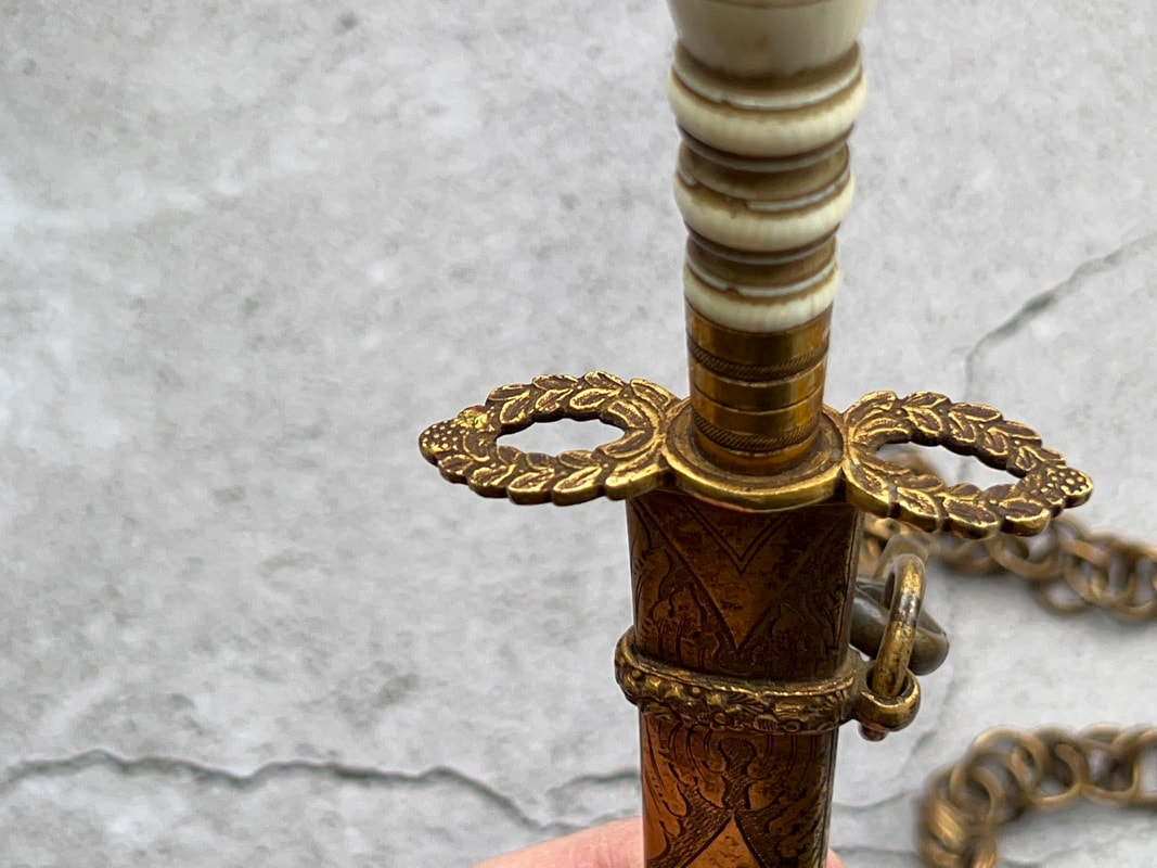 Английский военно-морской кортик 1800-х годов