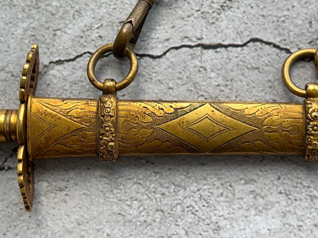 Английский военно-морской кортик 1800-х годов