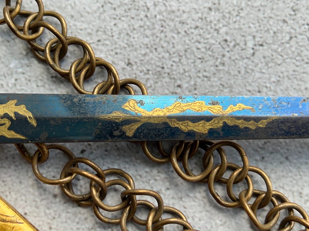 Английский военно-морской кортик 1800-х годов