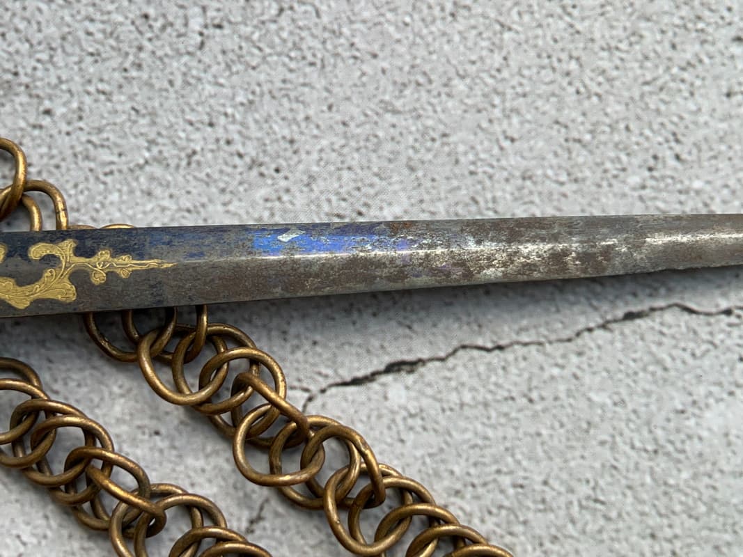 Английский военно-морской кортик 1800-х годов