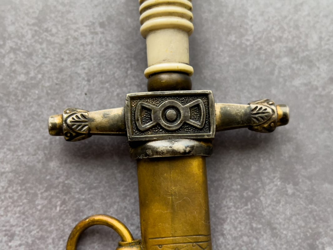 Голландский кортик для кадетов и мичманов образца 1888 года, производитель Hörster Solingen