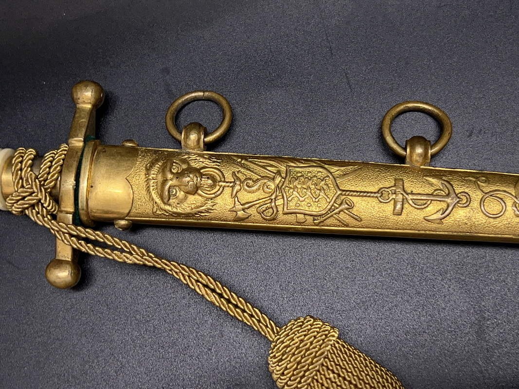 Royal Danish Navy Dagger, Model 1907