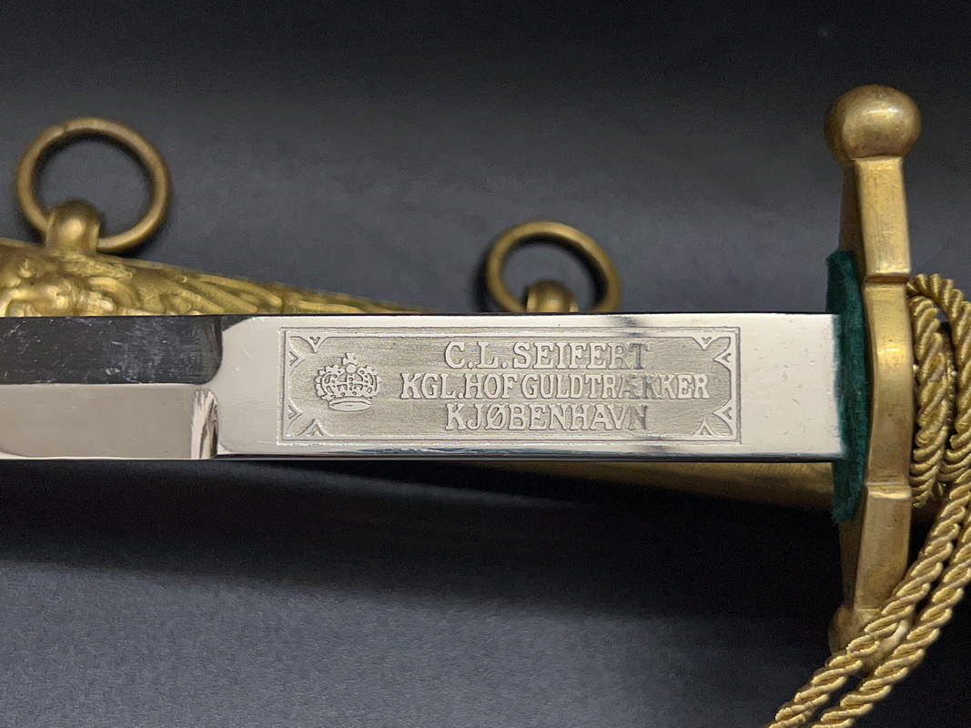 Royal Danish Navy Dagger, Model 1907