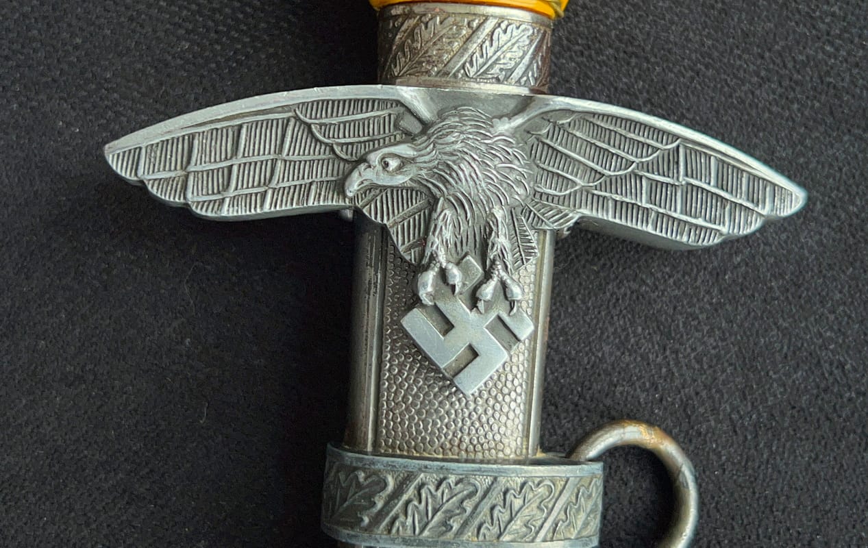 Кортик Люфтваффе образца 1937 года, производитель Carl Julius Krebs. Третий Рейх.