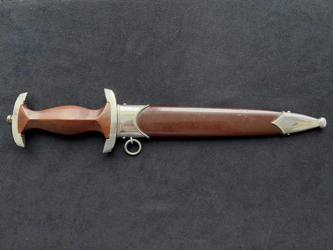 Кортик штурмовых отрядов SA, поздний образец 1939 года. Третий рейх.