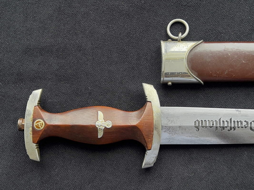 Кортик штурмовых отрядов SA, поздний образец 1939 года. Третий рейх.