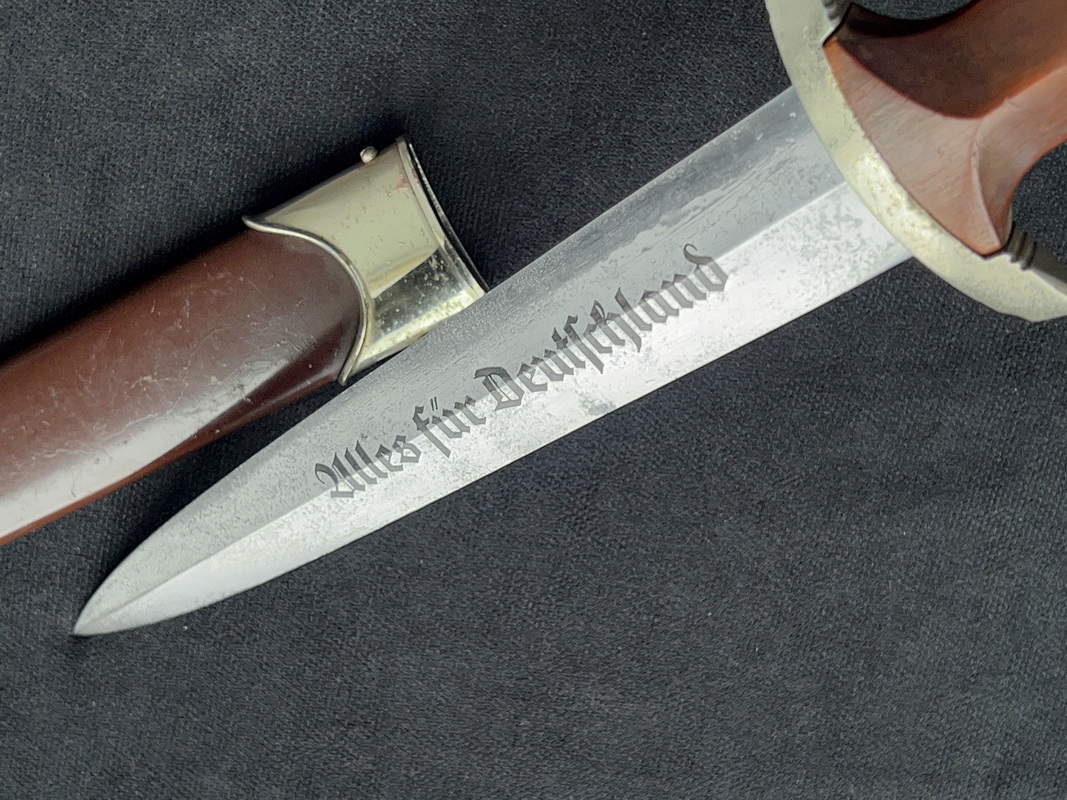 Кортик штурмовых отрядов SA, поздний образец 1939 года. Третий рейх.