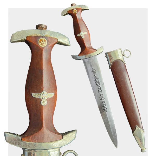 Кортик штурмовых отрядов SA, поздний образец 1933 года. Третий рейх.