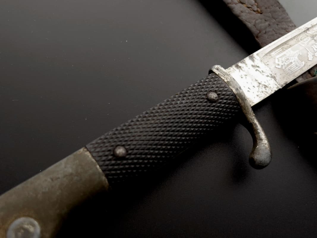 Парадный штык к винтовке Маузера KS98 образца 1898 года, производитель Eickhorn Solingen, "Акулий зуб" с изысканным травлением