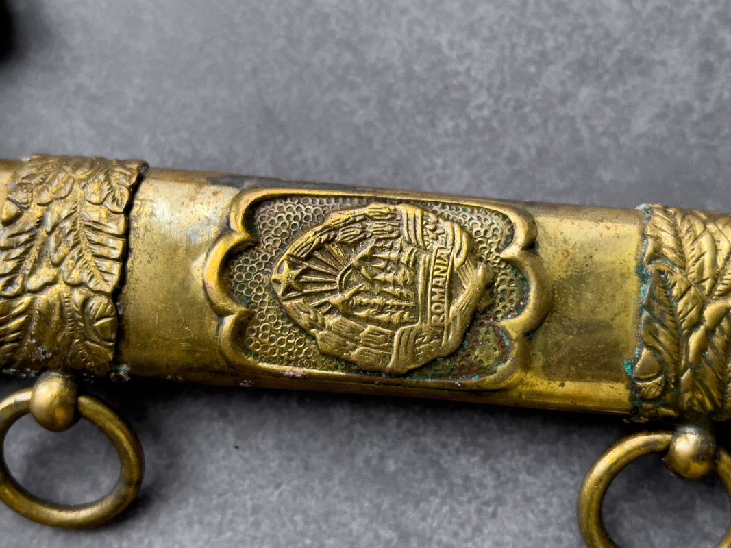 Румынский офицерский армейский кортик образца 1968 года