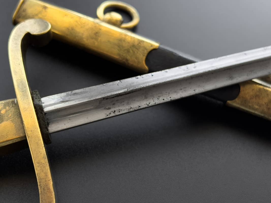 Российский офицерский морской кортик Н2 ЦАР образца 1803/1914 годов