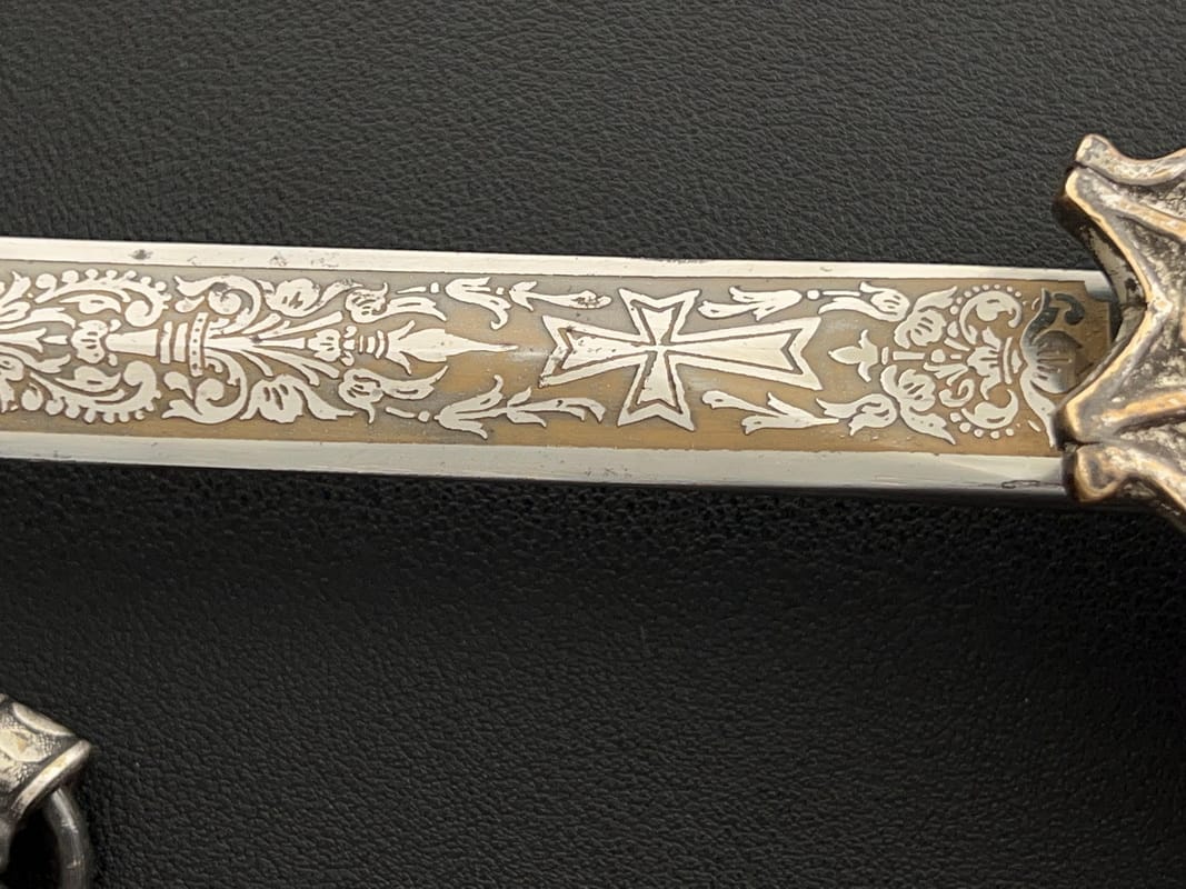 Меч Лицарів Колумба, церемоніальний, XX століття