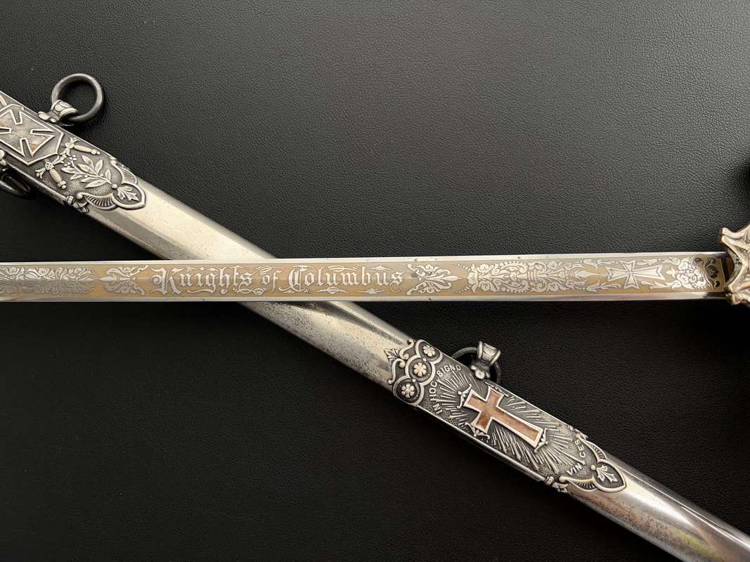 Меч Лицарів Колумба, церемоніальний, XX століття