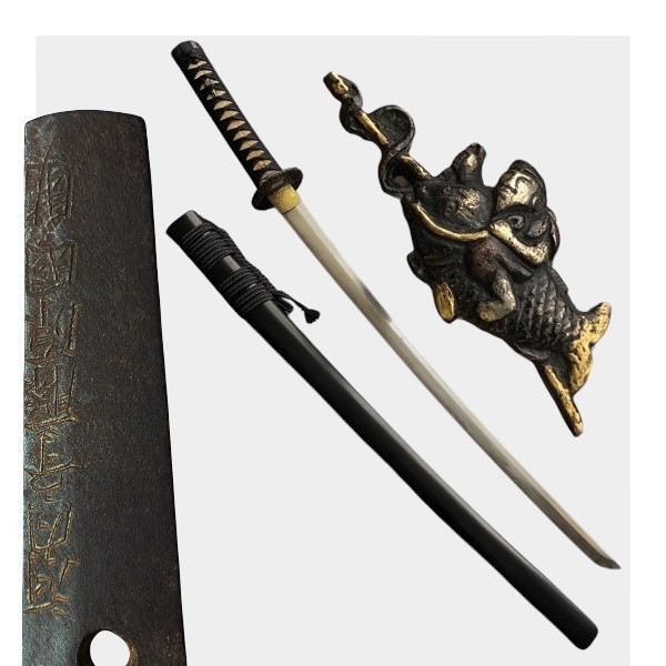 Японський меч Вакідзаси, підписний період Едо (1603-1868 рр.)