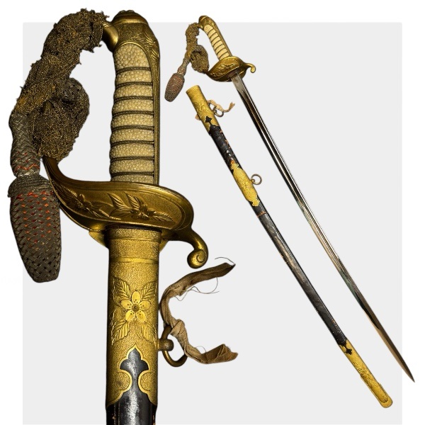 Японская морская парадная сабля 1883 года