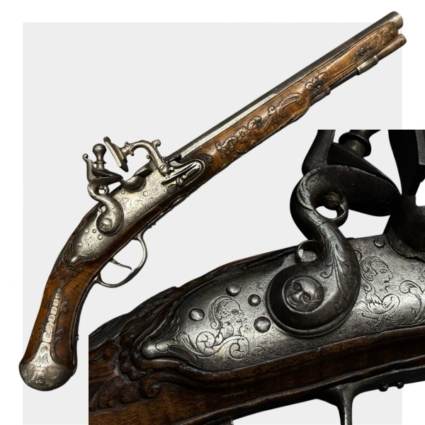 Пистолет со Снапхаунс Замком, Gio Ant Franzino, Северная Италия, XVIII век
